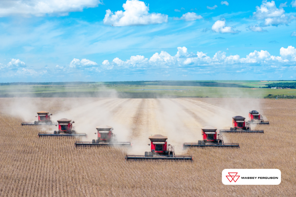 Massey Ferguson lança colheitadeiras híbridas HD na Coopavel